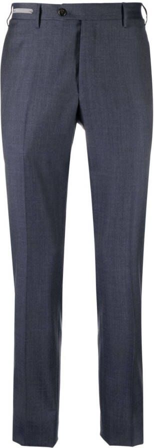 Corneliani Slim-fit pantalon Blauw