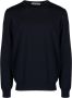 Corneliani Trui met geborduurd logo Blauw - Thumbnail 1
