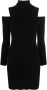 Costume national contemporary Uitgesneden mini-jurk Zwart - Thumbnail 1