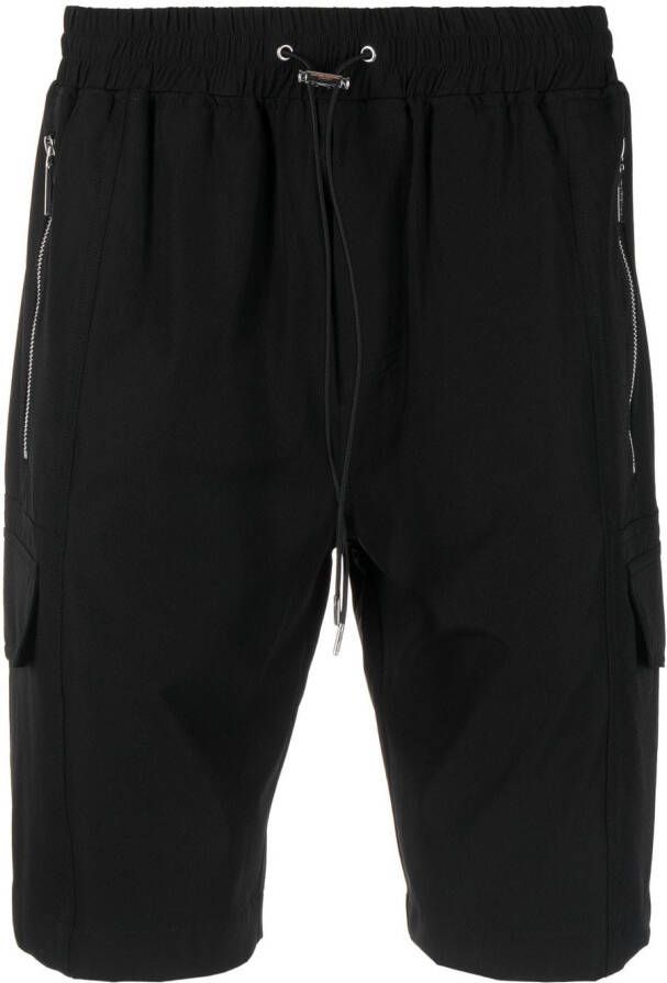 Costume national contemporary Shorts met trekkoord Zwart