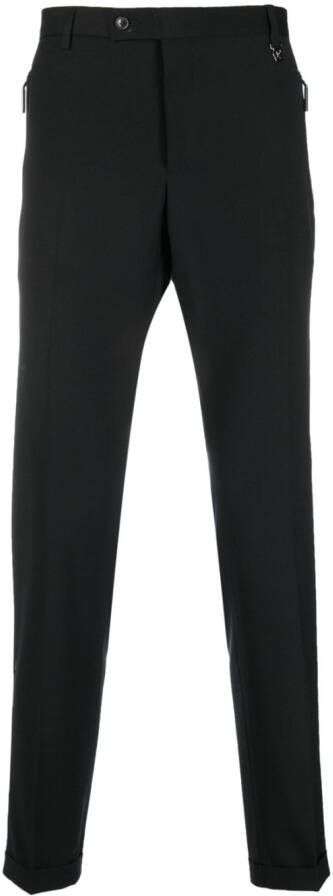 Costume national contemporary Slim-fit broek Zwart