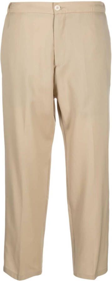 Costumein Geplooide chino Beige