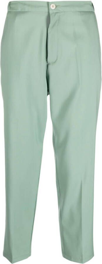 Costumein Geplooide chino Groen