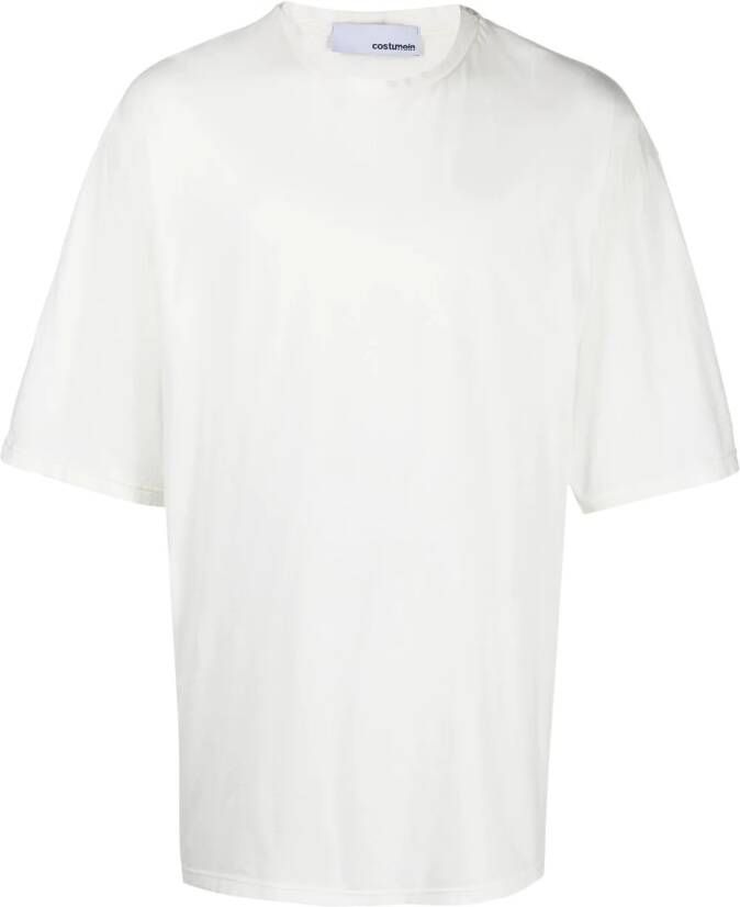 Costumein Ruimvallend T-shirt Wit