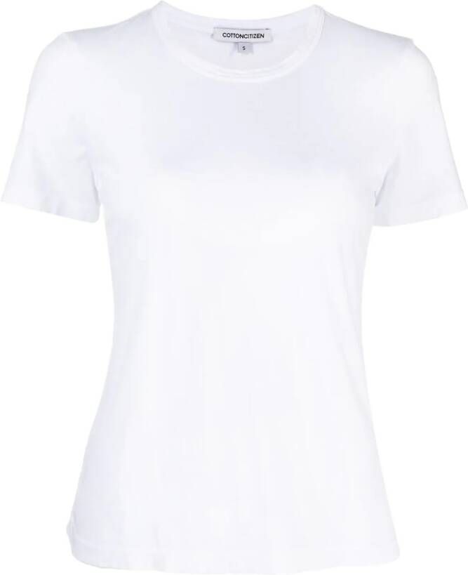Cotton Citizen T-shirt met ronde hals Wit