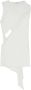 Courrèges Asymmetrische mini-jurk Wit - Thumbnail 1