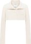 Courrèges Cropped jack Wit - Thumbnail 1