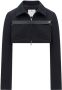 Courrèges Cropped jack Zwart - Thumbnail 1