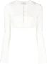 Courrèges Cropped vest Wit - Thumbnail 1
