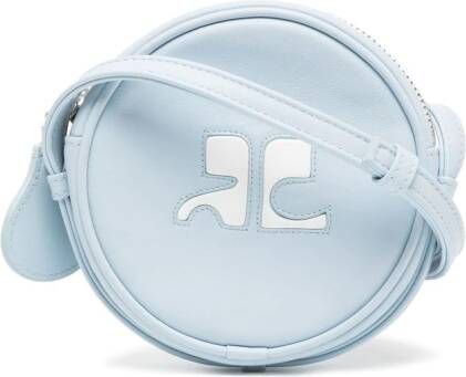 Courrèges Kleine Reedition Circle tas Blauw