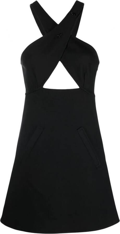 Courrèges Mouwloze jurk Zwart