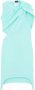 Courrèges Gesmockte midi-jurk Blauw - Thumbnail 1