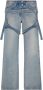 Courrèges Denim broek Blauw - Thumbnail 1