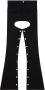 Courrèges Flared broek Zwart - Thumbnail 1