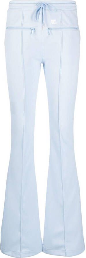 Courrèges Flared trainingsbroek Blauw