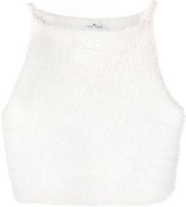 Courrèges Cropped top Wit