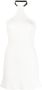 Courrèges Geribbelde mini-jurk Wit - Thumbnail 1
