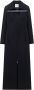 Courrèges Maxi-jurk Zwart - Thumbnail 1