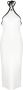 Courrèges Jurk met contrasterende afwerking Wit - Thumbnail 1