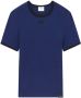 Courrèges T-shirt met logo-applicatie Blauw - Thumbnail 1