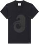 Courrèges Katoenen T-shirt Zwart - Thumbnail 1
