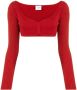 Courrèges Cropped top Rood - Thumbnail 1