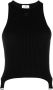 Courrèges Top met logopatch Zwart - Thumbnail 1