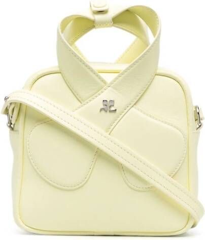 Courrèges Loop shopper Geel