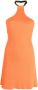 Courrèges Mini-jurk met halternek Oranje - Thumbnail 1