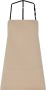 Courrèges Mini-jurk met open rug Beige - Thumbnail 1
