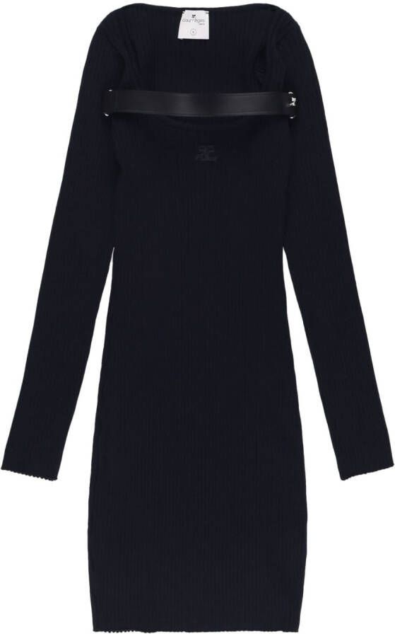 Courrèges Mini-jurk Zwart