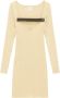 Courrèges Mini-jurk Beige - Thumbnail 1