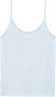 Courrèges Ribgebreide tanktop Blauw - Thumbnail 1