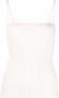 Courrèges Tanktop met geborduurd logo Wit - Thumbnail 1