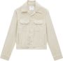 Courrèges Shirtjack met bandje Beige - Thumbnail 1