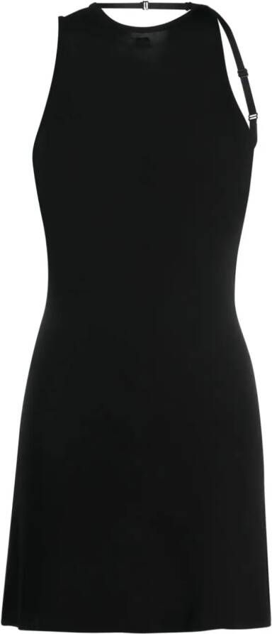 Courrèges Mini-jurk met bandje Zwart