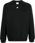 Courrèges Sweater met logopatch Zwart - Thumbnail 1
