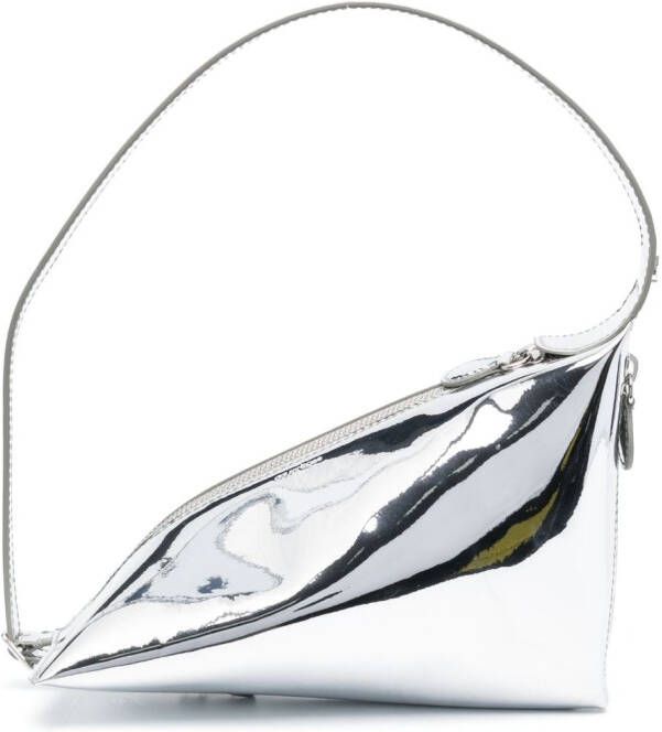 Courrèges The One leren tas Zilver