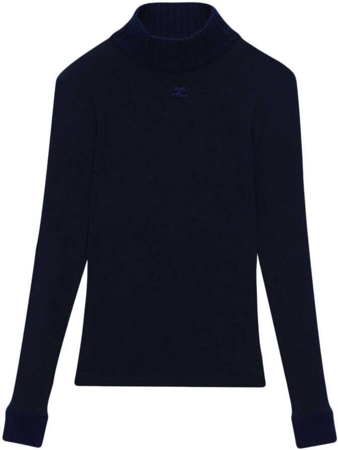 Courrèges Reedition top Blauw