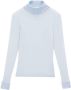 Courrèges Top met print Blauw - Thumbnail 1