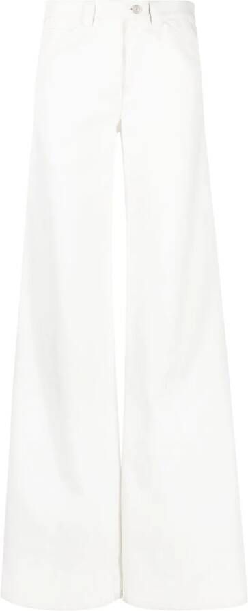 Courrèges Twill broek Wit