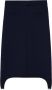Courrèges Twill midi-rok Zwart - Thumbnail 1