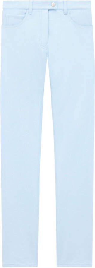 Courrèges Straight broek Blauw