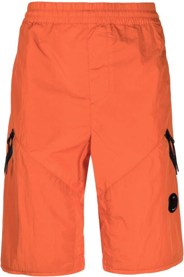 C.P. Company Bermuda shorts met meerdere zakken Oranje