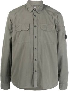 C.P. Company Button-down overhemd Groen