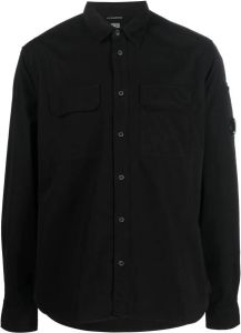 C.P. Company Button-down overhemd Zwart