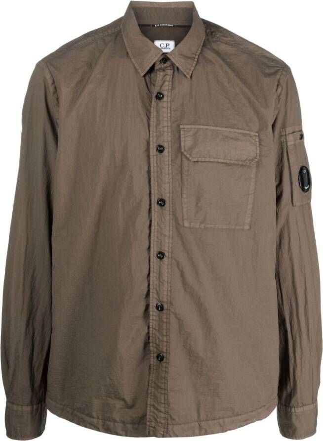C.P. Company Button-up overhemd Groen