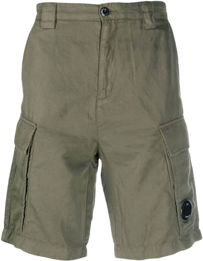 C.P. Company Cargo shorts Groen
