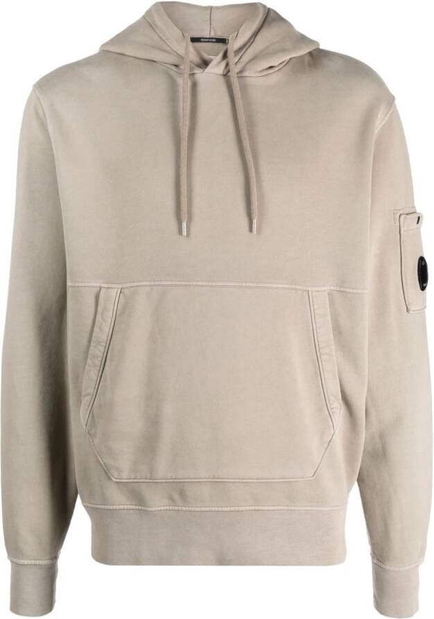C.P. Company Fleece hoodie Grijs