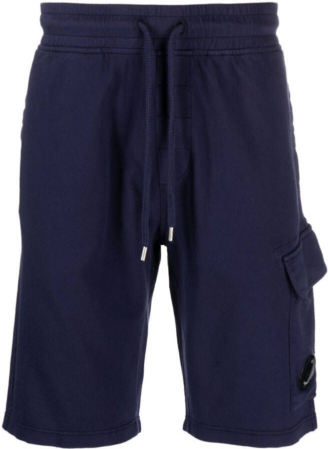 C.P. Company Bermuda shorts met trekkoord Blauw